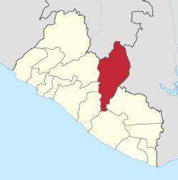 NIMBA COUNTY MAP LOCATION